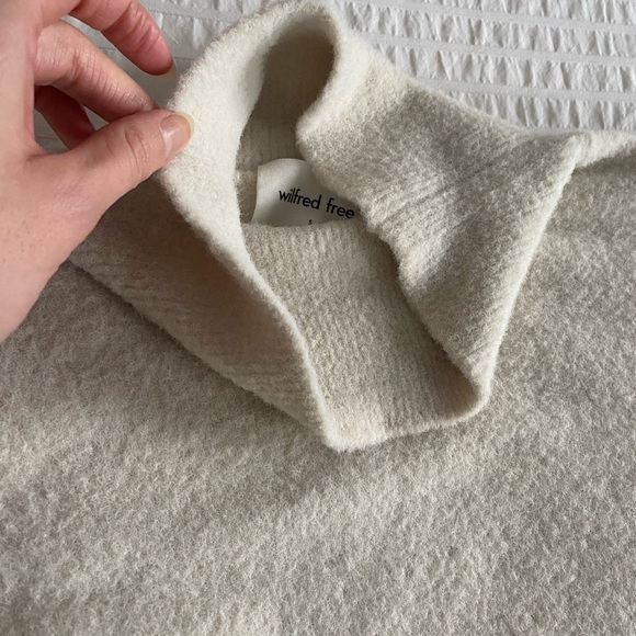 Wilfrid Free Hush Knit Turtleneck - silver birch - size S - Picture 6 of 6
